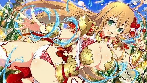 画像ギャラリー No.004のサムネイル画像 / 「シノビマスター 閃乱カグラ NEW LINK」,「一騎当千」シリーズとの第2弾コラボが開始。孫策と呂蒙が参入