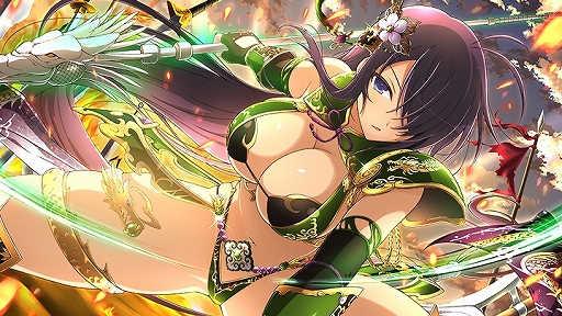画像ギャラリー No.008のサムネイル画像 / 「シノビマスター 閃乱カグラ NEW LINK」,「一騎当千」シリーズとの第2弾コラボが開始。孫策と呂蒙が参入