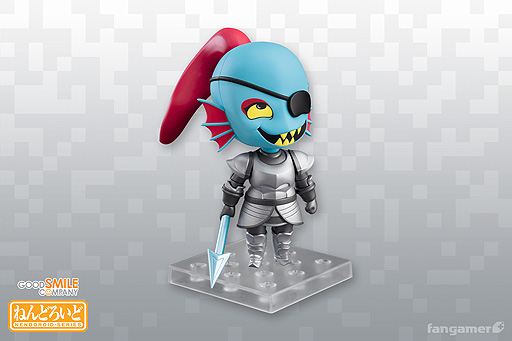 画像ギャラリー No.005のサムネイル画像 / 「UNDERTALE」アンダインのねんどろいど販売開始。表情パーツは通常顔と高笑い顔の2種,ヤリと“魚型のコップ”も付属