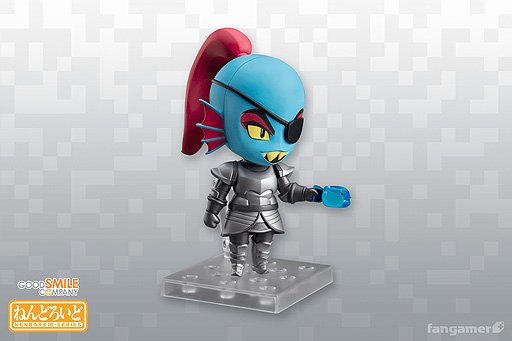 画像ギャラリー No.006のサムネイル画像 / 「UNDERTALE」アンダインのねんどろいど販売開始。表情パーツは通常顔と高笑い顔の2種,ヤリと“魚型のコップ”も付属