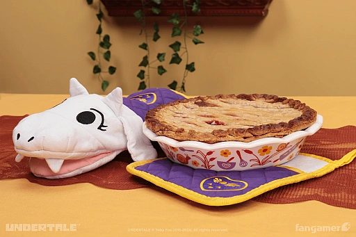 画像ギャラリー No.003のサムネイル画像 / こんやは　カタツムリパイは　がまんするわ。「UNDERTALE」の公式グッズ「キッチンコレクション」，通常販売を開始