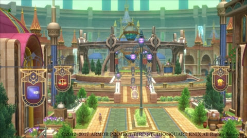画像ギャラリー No.001のサムネイル画像 / 「ドラゴンクエストX　5000年の旅路　遥かなる故郷へ　オンライン」，エテーネ王国の王都キィンベルと新キャラ「リンカ」「シャンテ」を公開