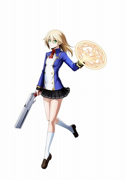 画像ギャラリー No.003のサムネイル画像 / BLAZBLUEの新作アプリ「BLAZBLUE ALTERNATIVE DARK WAR」，事前登録受付が開始。10万突破で“星4 士官学校制服ノエル”がプレゼント
