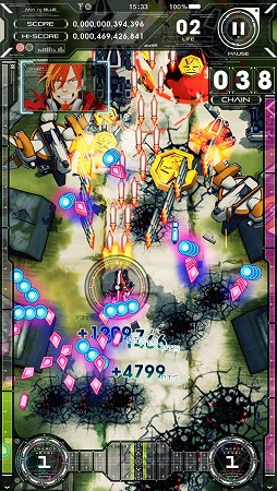 画像ギャラリー No.006のサムネイル画像 / スマホ向けSTG「アカとブルー」のサウンドトラックが10月20日に発売