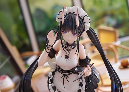 画像ギャラリー No.002のサムネイル画像 / ウエイトレス衣装の能代を立体化。「アズールレーン」能代 氷は少なめに？1/7スケールフィギュアを12月に発売。予約受付を開始