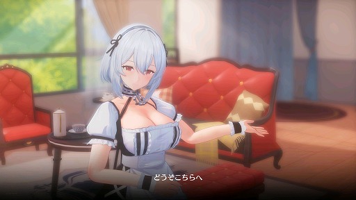 画像ギャラリー No.002のサムネイル画像 / 「アズールレーン」,3Dキャラクターと交流できる新コンテンツ「交流宿舎」を実装。親密度を上げて2人の空間を楽しもう