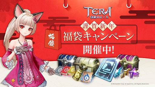 画像ギャラリー No.001のサムネイル画像 / 「TERA ORIGIN」,新年を祝う福袋キャンペーンが開催