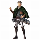 画像ギャラリー No.004のサムネイル画像 / コーエーテクモの「進撃の巨人2」に,リヴァイ率いる特別作戦班の4人とハンジの補佐役がプレイアブルキャラクターとして登場