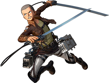 画像ギャラリー No.012のサムネイル画像 / 「進撃の巨人2」,能力強化や武器開発なども行える「日常パート」の詳細と,サシャやコニーらプレイアブルキャラ5人が公開