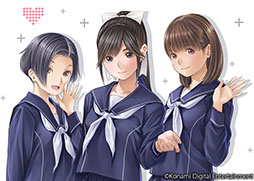 画像ギャラリー No.002のサムネイル画像 / 「ラブプラス EVERY モバイルVRゴーグル」がムービックで受注開始。カノジョごとと,3人が揃ったデザインの計4種をラインナップ