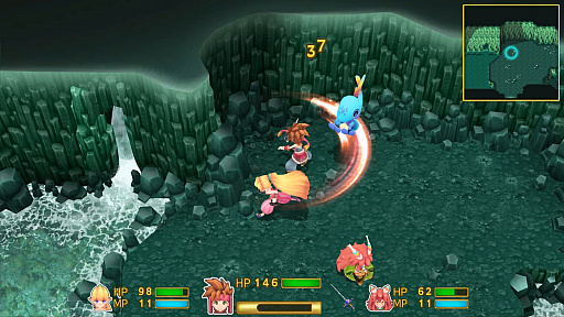 画像ギャラリー No.009のサムネイル画像 / 「聖剣伝説2 SECRET of MANA」とオリジナル版の比較ムービーを掲載。大幅に進化しつつも,らしさは健在だ