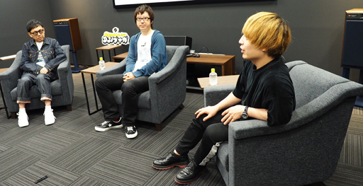 画像ギャラリー No.003のサムネイル画像 / 中田ヤスタカ氏×田中秀幸氏×石田礼輔氏が語る“DJノブナガとかいろんな話”。音楽と映像とゲームの業界人が集まると，こんな感じ