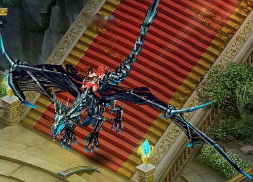 画像ギャラリー No.002のサムネイル画像 / 「アステリアの伝説」，幸運抽選に新ライド「アイスドラゴン」が登場