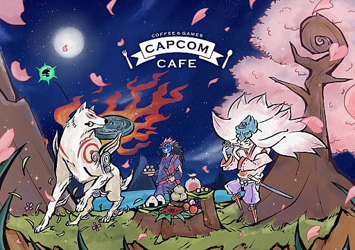 画像ギャラリー No.001のサムネイル画像 / 「大神」,カプコンカフェ 池袋店で2021年6月4日からコラボを開始。メインビジュアルも公開