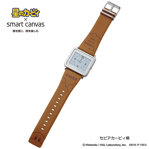 画像ギャラリー No.005のサムネイル画像 / 「星のカービィ×Smart Canvas デジタル腕時計」の予約受付が本日スタート。表示部でカービィと仲間達のさまざまなストーリーが展開する