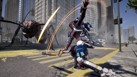 画像ギャラリー No.127のサムネイル画像 / 「EARTH DEFENSE FORCE: IRON RAIN」,機動歩兵「プロールライダー」の情報が公開に。高い運動性能や巨大生物を操るシステムを持つPAギア