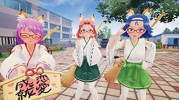 画像ギャラリー No.013のサムネイル画像 / 「ぎゃる☆がん2」，カンフー服や巫女服などのダウンロードコンテンツが発売