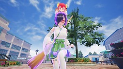 画像ギャラリー No.014のサムネイル画像 / 「ぎゃる☆がん2」，カンフー服や巫女服などのダウンロードコンテンツが発売