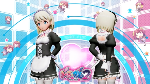 画像ギャラリー No.003のサムネイル画像 / 「ぎゃる☆がん2」のDLC衣装第5弾が配信開始。「だぶるぴーす ばいりんぎゃる」のセール,PS Storeで実施