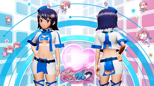 画像ギャラリー No.010のサムネイル画像 / 「ぎゃる☆がん2」のDLC衣装第5弾が配信開始。「だぶるぴーす ばいりんぎゃる」のセール,PS Storeで実施