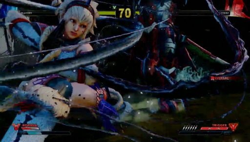 画像ギャラリー No.007のサムネイル画像 / 「ストV AE」×「MONSTER HUNTER: WORLD」コラボを実施。ストV AEにモンハン衣装,モンハンワールドにはリュウ&さくらの装備が登場