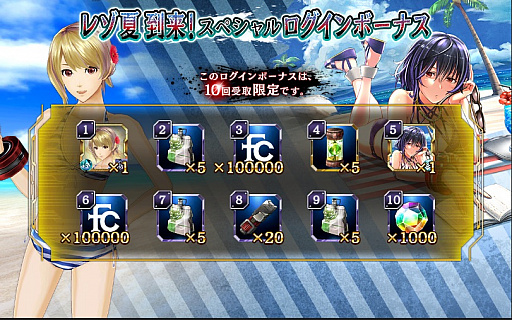 画像ギャラリー No.010のサムネイル画像 / 「GOD EATER RESONANT OPS」，新水着キャラが登場する「真夏のレッドホットビーチ 〜前編〜」が開催