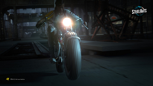 画像ギャラリー No.003のサムネイル画像 / 2.5Dグラフィックスのバイクアクション,「Steel Rats」のトレイラーが公開
