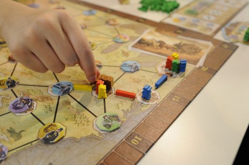 画像ギャラリー No.004のサムネイル画像 / ［SPIEL'17］Queen Gamesの新作「Pioneers」は，北米の入植と開拓をテーマにした“中量級”の快作だった