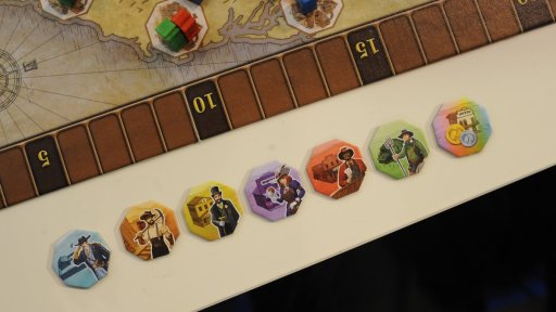 画像ギャラリー No.012のサムネイル画像 / ［SPIEL'17］Queen Gamesの新作「Pioneers」は，北米の入植と開拓をテーマにした“中量級”の快作だった