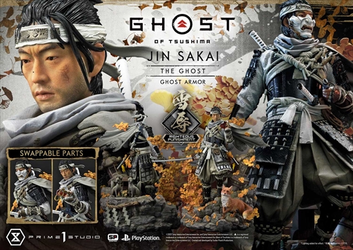 画像ギャラリー No.011のサムネイル画像 / プライム1スタジオ，「Ghost of Tsushima」の境井 仁のスタチュー“雪辱”と“復讐”の予約受付を開始