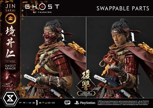 画像ギャラリー No.016のサムネイル画像 / プライム1スタジオ，「Ghost of Tsushima」の境井 仁のスタチュー“雪辱”と“復讐”の予約受付を開始