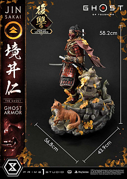 画像ギャラリー No.022のサムネイル画像 / プライム1スタジオ，「Ghost of Tsushima」の境井 仁のスタチュー“雪辱”と“復讐”の予約受付を開始