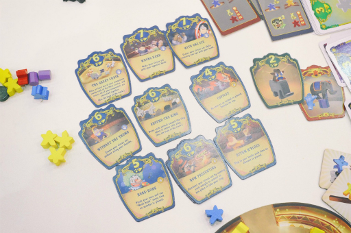 画像ギャラリー No.006のサムネイル画像 / ［SPIEL’17］ミープル達がサーカスで芸術点を競うボードゲーム「Meeple Circus」のプレイレポートをお届け