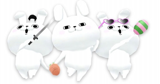 画像ギャラリー No.002のサムネイル画像 / 「ウィムジカル ウォー」,LINEスタンプ「うさぎ100%」とのコラボ企画を10月31日より開催