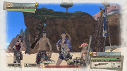 画像ギャラリー No.002のサムネイル画像 / 「戦場のヴァルキュリア4」，DLC第1弾 追加ストーリー（断章）「E小隊、海へ！」本日配信