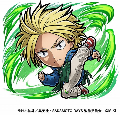 画像ギャラリー No.008のサムネイル画像 / 「コトダマン」×TVアニメ「SAKAMOTO DAYS」コラボを3月26日に開始。坂本太郎や朝倉シン，陸少糖らがコラボ召喚に登場