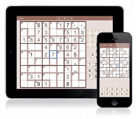 画像ギャラリー No.001のサムネイル画像 / パズルアプリ「コンセプティス サムナンプレ」がiOS向けに配信スタート