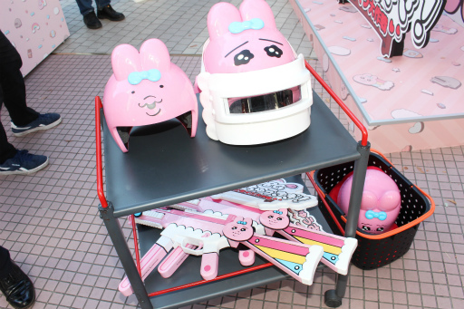 画像ギャラリー No.008のサムネイル画像 / 「PUBG MOBILE」×「おぱんちゅうさぎ」初コラボ! SHIBUYA109渋谷店で「PUBG どんかちゅうさぎ!バレンタイン大作戦」開催中