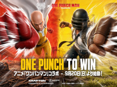 「PUBG MOBILE」，アニメ「ワンパンマン」とのコラボを本日から10月20日まで開催