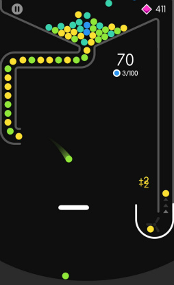 画像ギャラリー No.002のサムネイル画像 / ボールを落とさずループさせろ！ スマホ向けアクション「Color Ballz」を紹介する「（ほぼ）日刊スマホゲーム通信」第1590回