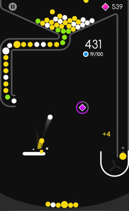 画像ギャラリー No.006のサムネイル画像 / ボールを落とさずループさせろ！ スマホ向けアクション「Color Ballz」を紹介する「（ほぼ）日刊スマホゲーム通信」第1590回