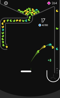 画像ギャラリー No.008のサムネイル画像 / ボールを落とさずループさせろ！ スマホ向けアクション「Color Ballz」を紹介する「（ほぼ）日刊スマホゲーム通信」第1590回