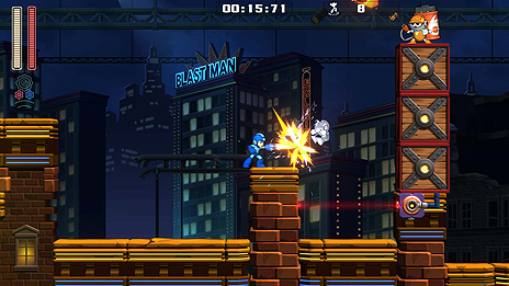 画像ギャラリー No.021のサムネイル画像 / 「ロックマン11」,ボスキャラ「ブラストマン」や,やり込み要素「チャレンジ」などが公開。国内初体験会や試遊台出展の情報も