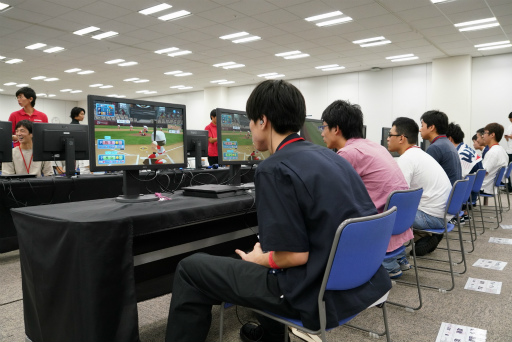画像ギャラリー No.005のサムネイル画像 / 「eBASEBALL パワプロ・プロリーグ」プロテスト東日本選考会が開催。ドラフト候補の座を懸け，凄腕プレイヤーが実技審査や面接に挑んだ