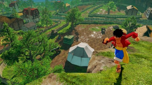 画像ギャラリー No.001のサムネイル画像 / 「ONE PIECE WORLD SEEKER」の舞台はゲームオリジナルの新世界。“ゴムゴムの実”の能力を活用した必殺技や遠距離の攻防も
