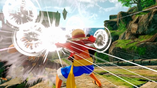 画像ギャラリー No.003のサムネイル画像 / 「ONE PIECE WORLD SEEKER」の舞台はゲームオリジナルの新世界。“ゴムゴムの実”の能力を活用した必殺技や遠距離の攻防も