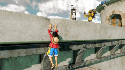 画像ギャラリー No.007のサムネイル画像 / 「ONE PIECE WORLD SEEKER」の舞台はゲームオリジナルの新世界。“ゴムゴムの実”の能力を活用した必殺技や遠距離の攻防も