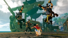 画像ギャラリー No.030のサムネイル画像 / 「ONE PIECE WORLD SEEKER」の舞台はゲームオリジナルの新世界。“ゴムゴムの実”の能力を活用した必殺技や遠距離の攻防も
