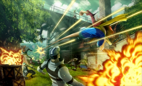 画像ギャラリー No.007のサムネイル画像 / PS4「ONE PIECE WORLD SEEKER」に登場するサボとロブ・ルッチ，“覇気”を使ったルフィのアクション，舞台となる“監獄島”を紹介