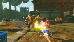 画像ギャラリー No.035のサムネイル画像 / PS4「ONE PIECE WORLD SEEKER」に登場するサボとロブ・ルッチ，“覇気”を使ったルフィのアクション，舞台となる“監獄島”を紹介